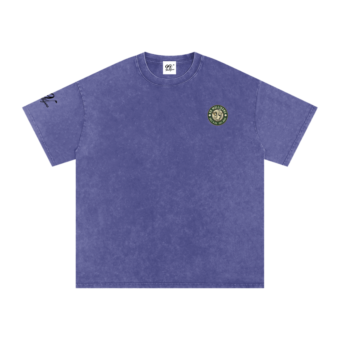 99 Mulligans Snow Washed Oversized T-Shirt