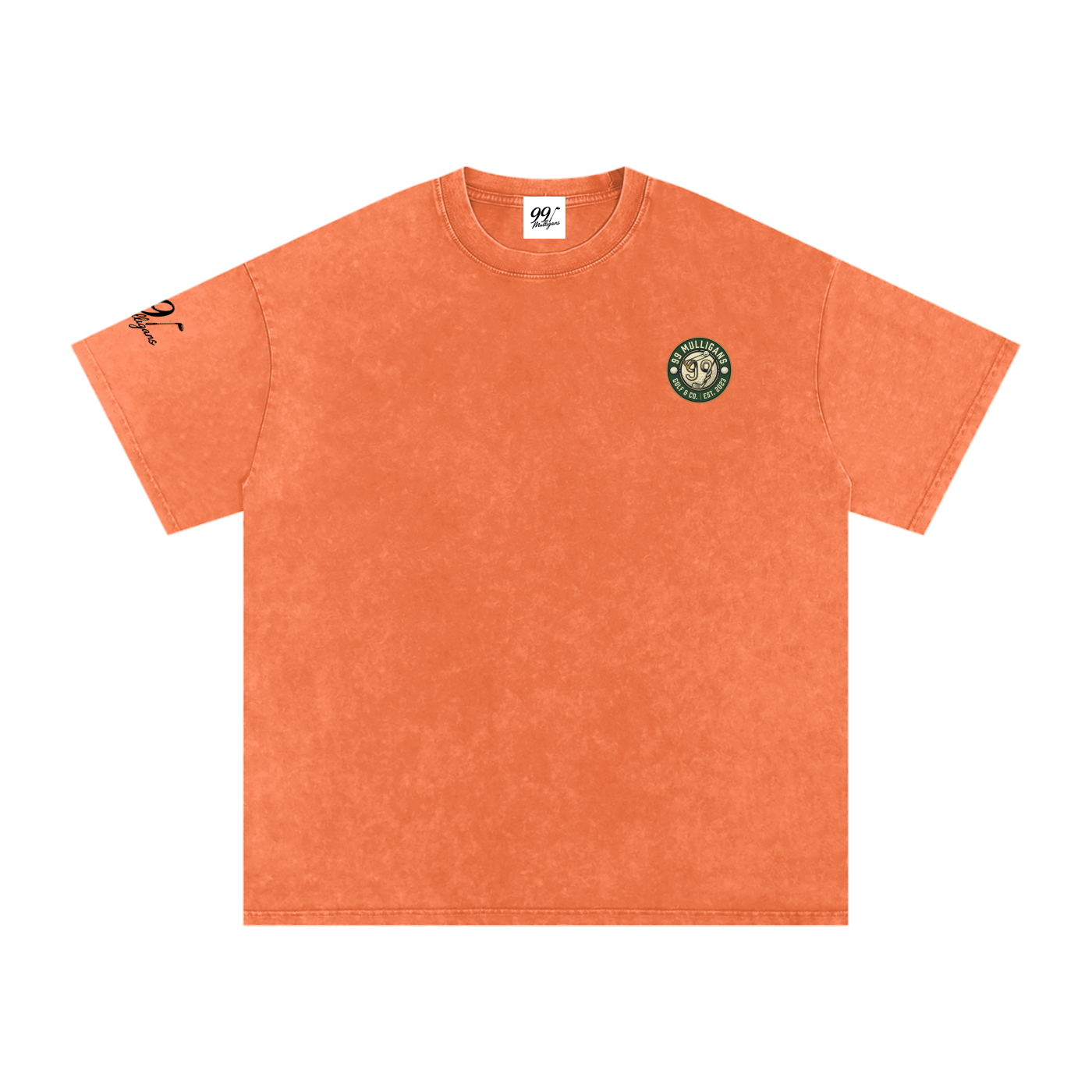 99 Mulligans Snow Washed Oversized T-Shirt