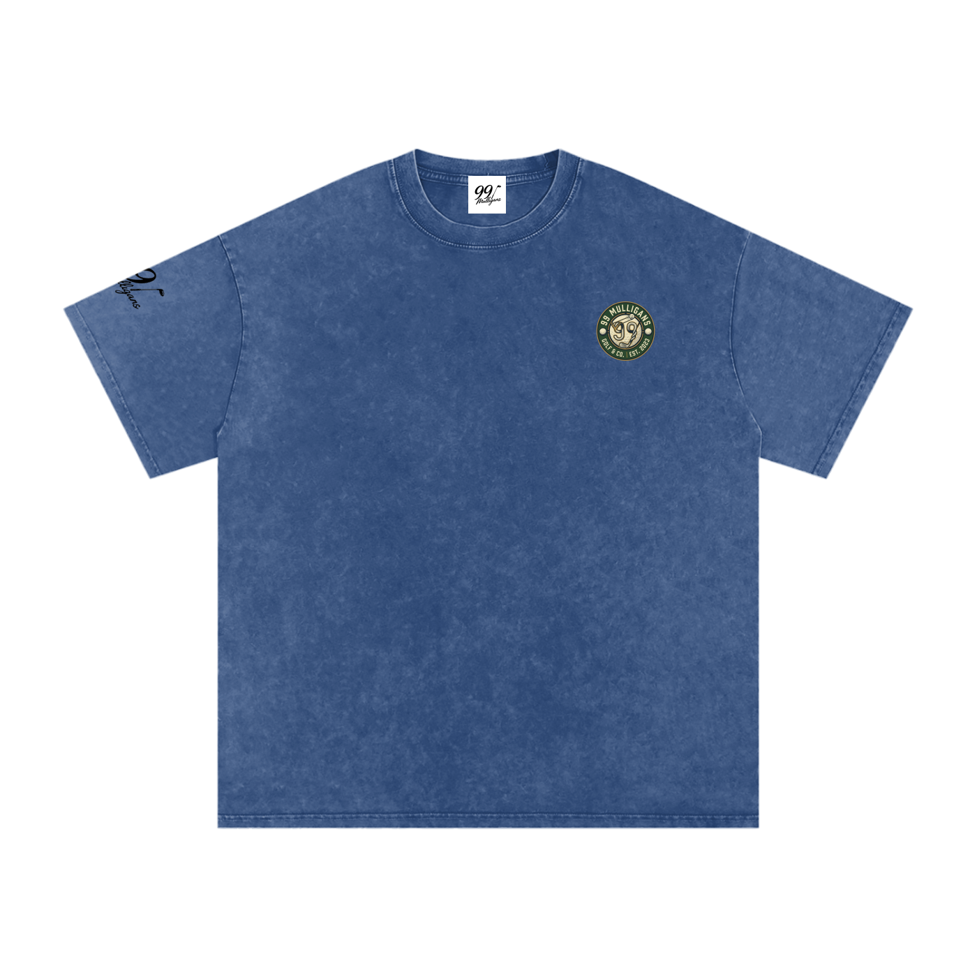 99 Mulligans Snow Washed Oversized T-Shirt