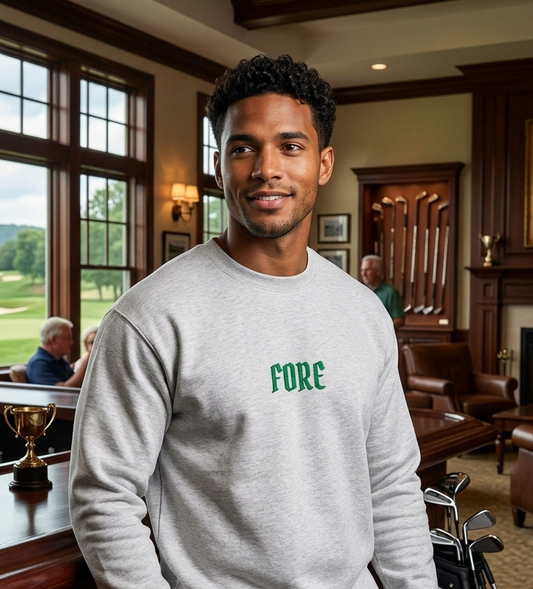 'FORE' Crewneck